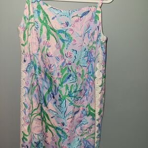 Lilly Pulitzer Kids Dress in Pink and Green